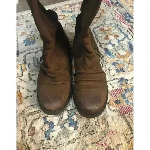 Steve madden leather boots 6.5 western feminine stable collection - Picture 5 of 5